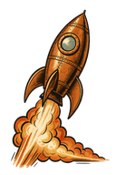 Copper Rocket Logo